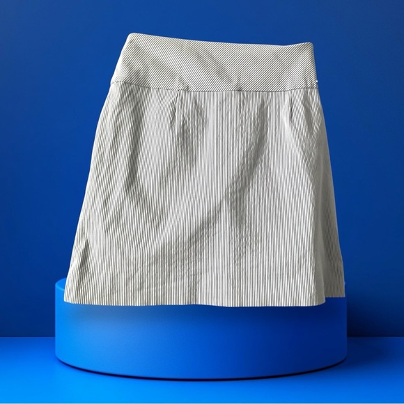 S.C. & Co Blue‎ Pinstripe Athletic Skort Short SZ M Pickleball Tennis Golf Women - Picture 5 of 9